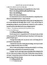 Chuyên đề Sinh học 12 - Di truyền phả hệ